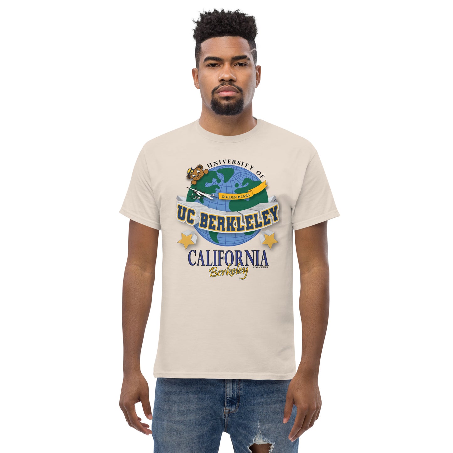 Classic Uc Berkeley World Tee