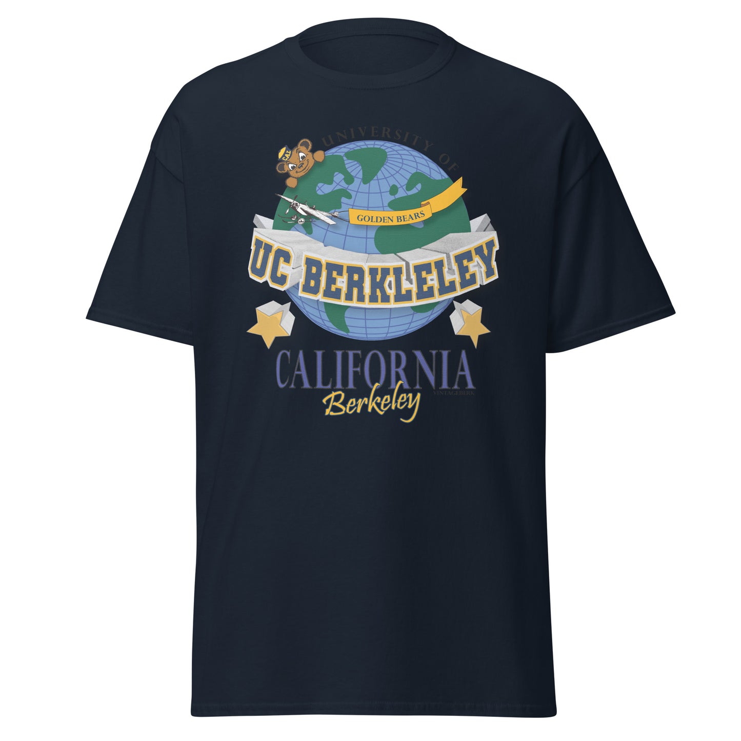 Classic Uc Berkeley World Tee